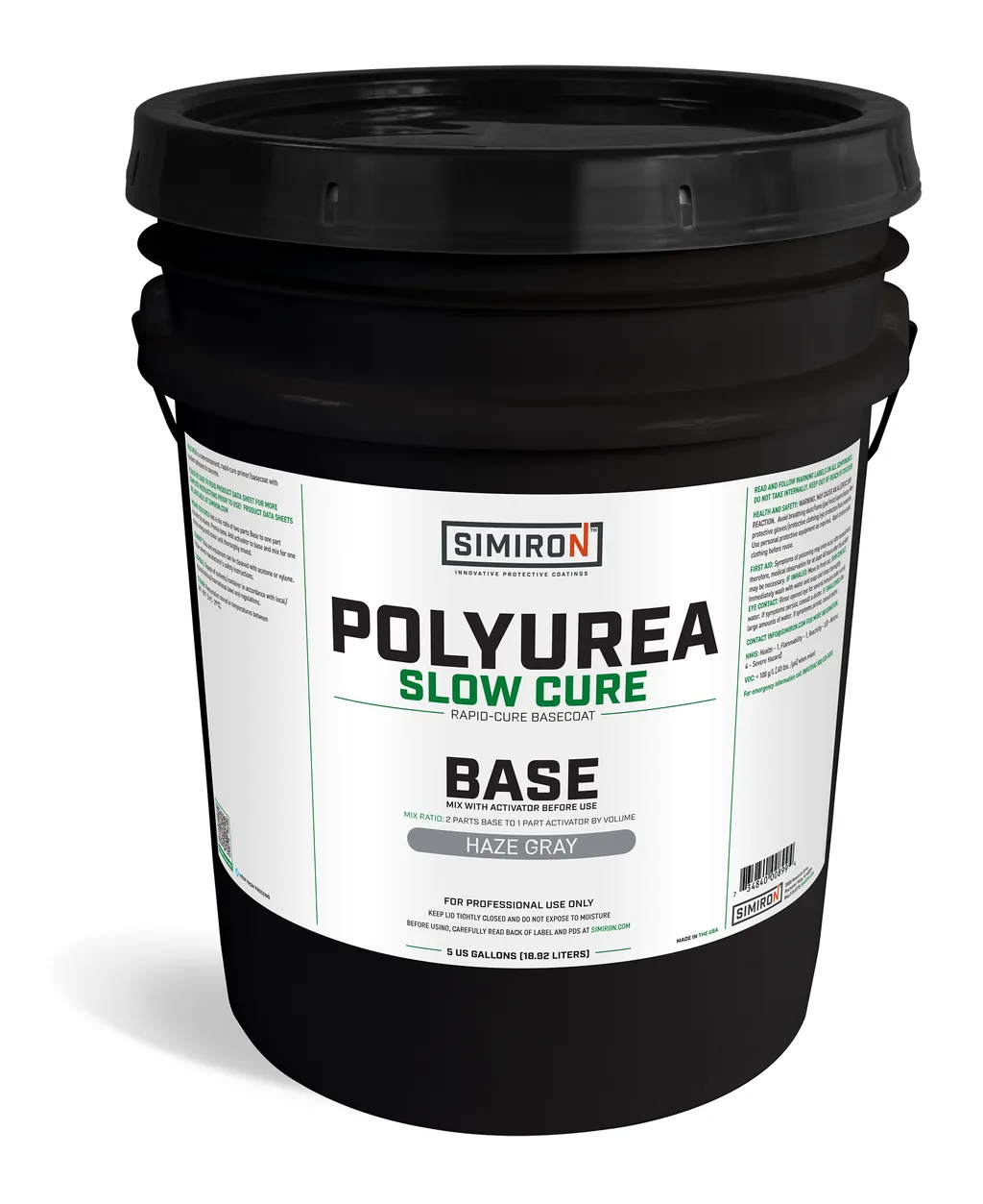 Simiron Polyurea basecoat product.