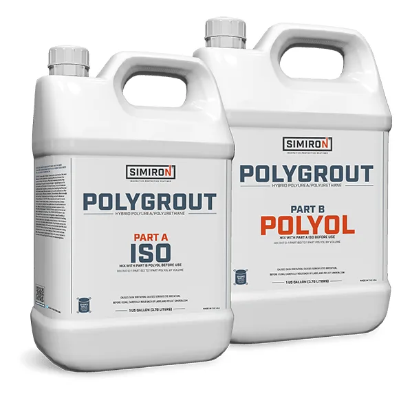 Simiron Polygrout densifier product.